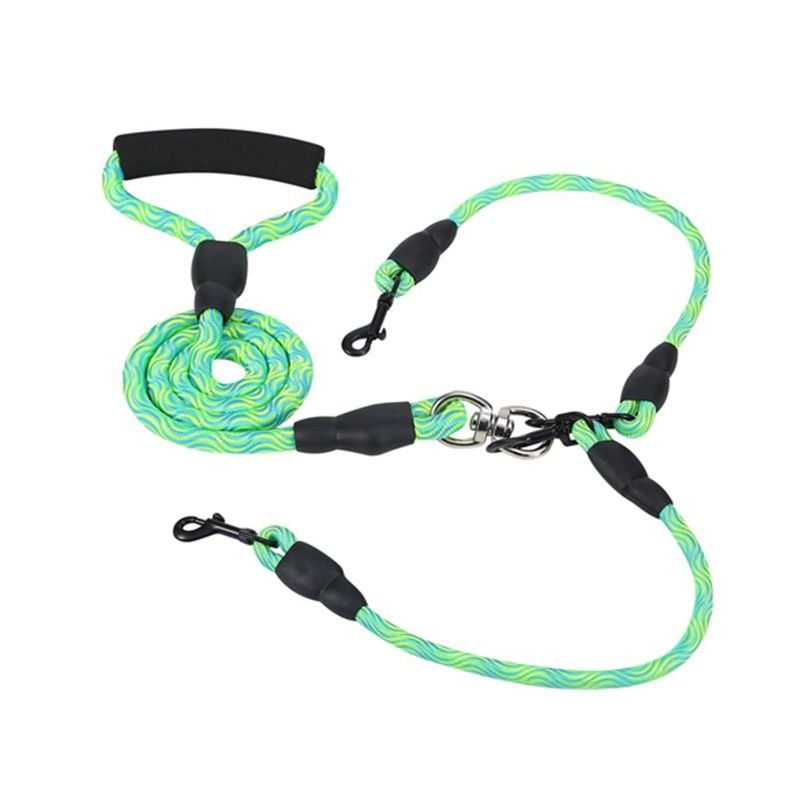 Outdoor No-Tangle Dogs Lead Double Dogs Leash Outdoor No-Tangle Dogs Lead Double Dogs Leash